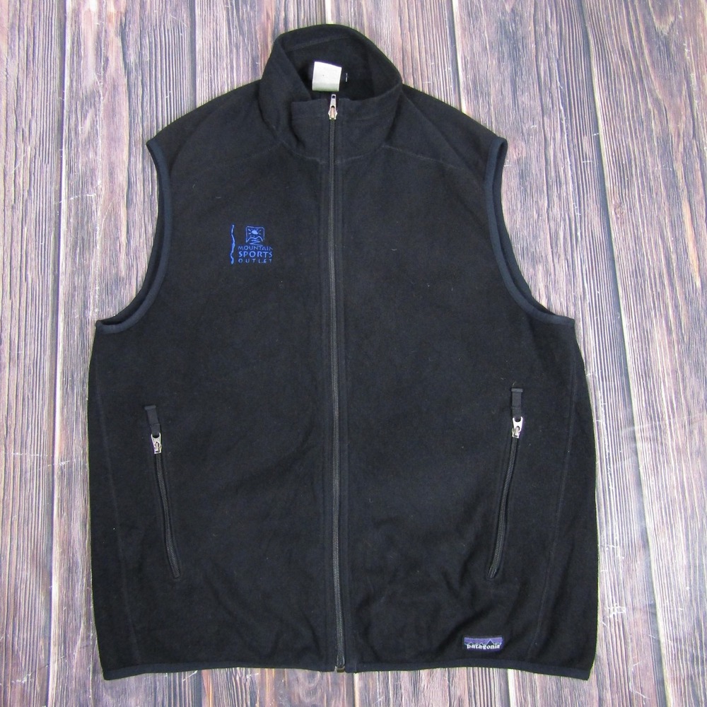 Patagonia Synchilla Fleece Vest‎ Mens Large Mountain Sports Outlet Outdoors Hike